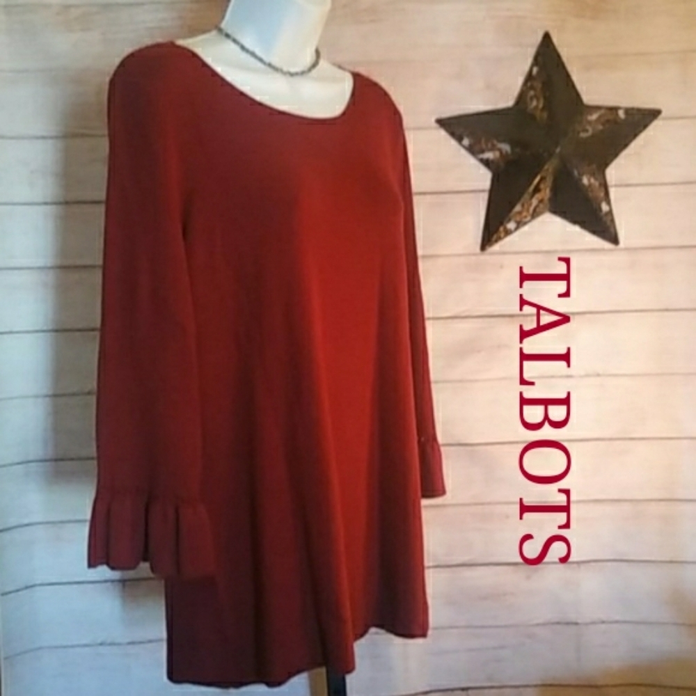 Talbots Burgandy Sweater